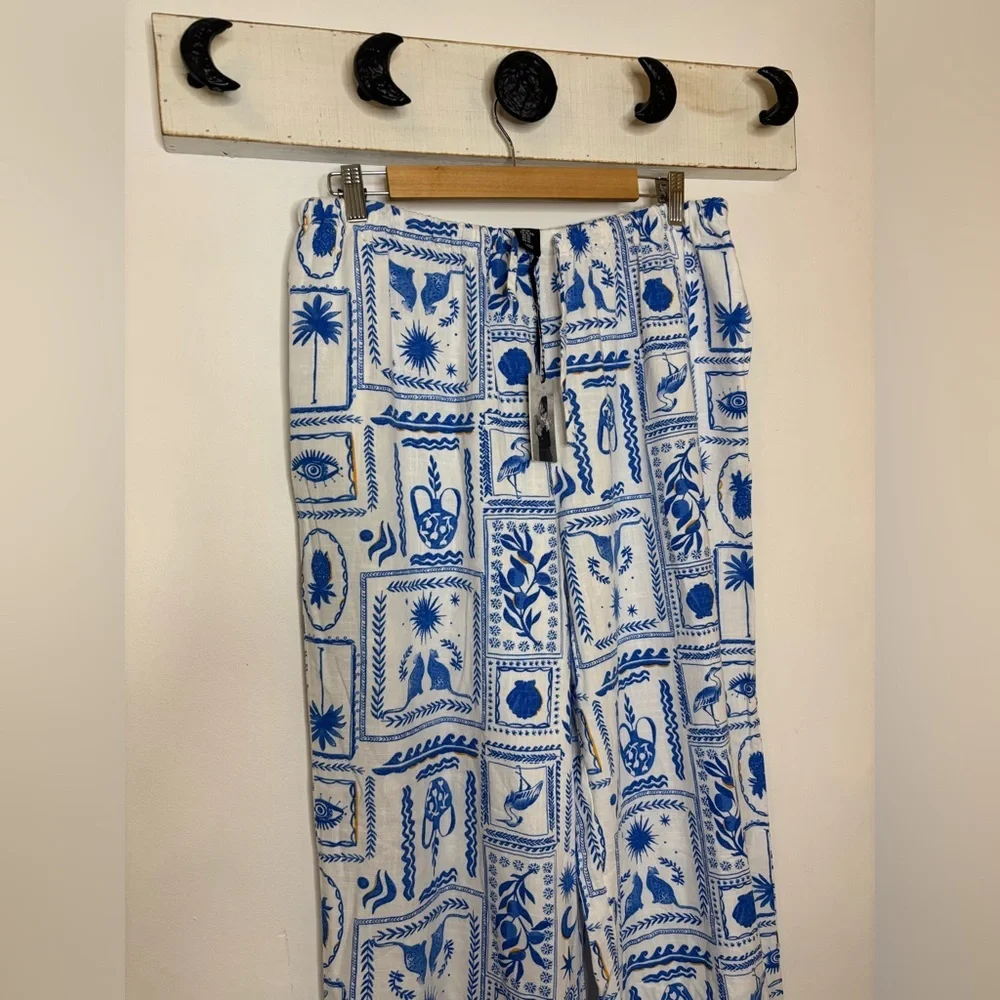 Sincerely Jules Beachy Tarot Card Style Wide Leg Pants - Picture 10 of 10